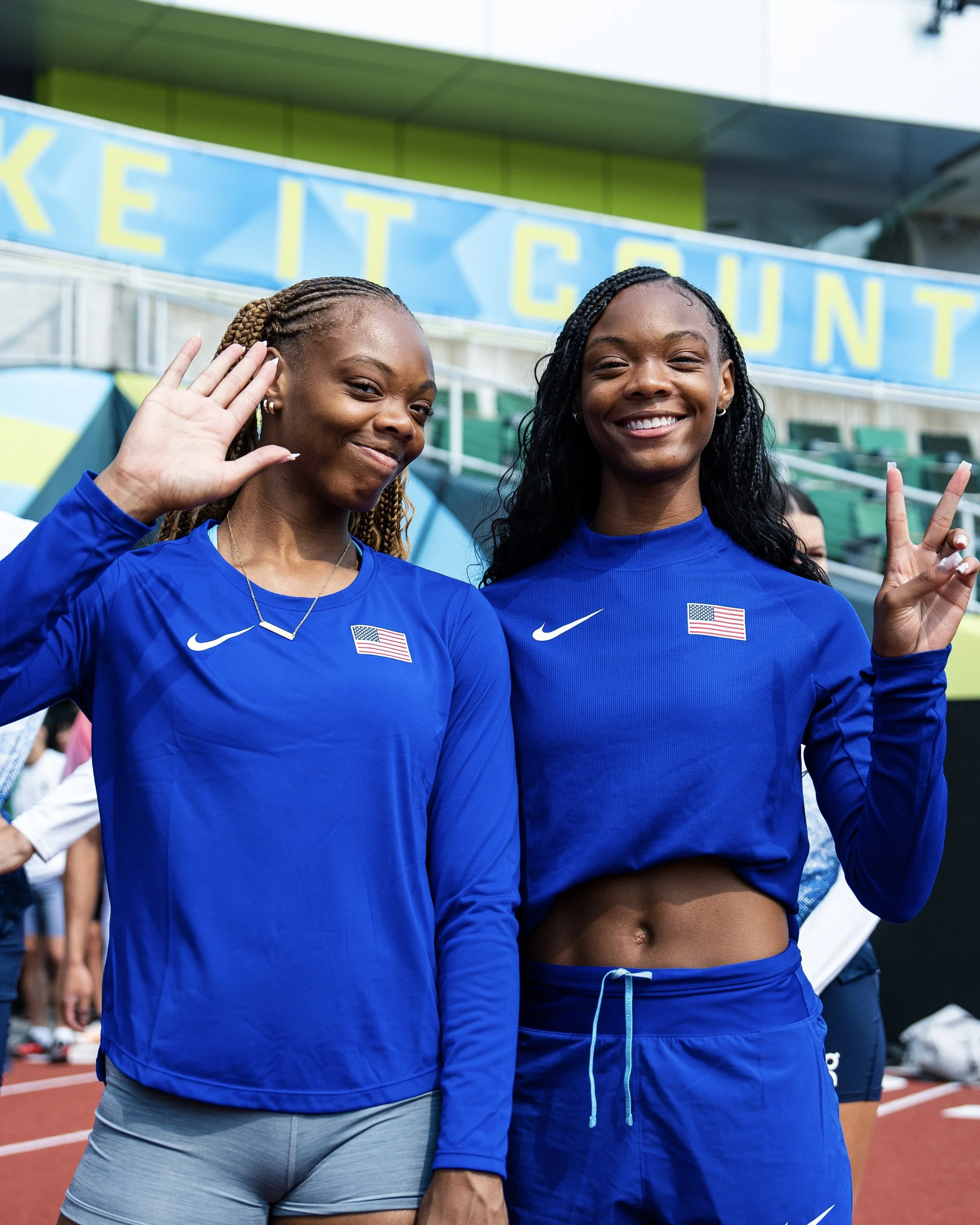 Feature: Double advantage for Mariah and Mia Maxwell