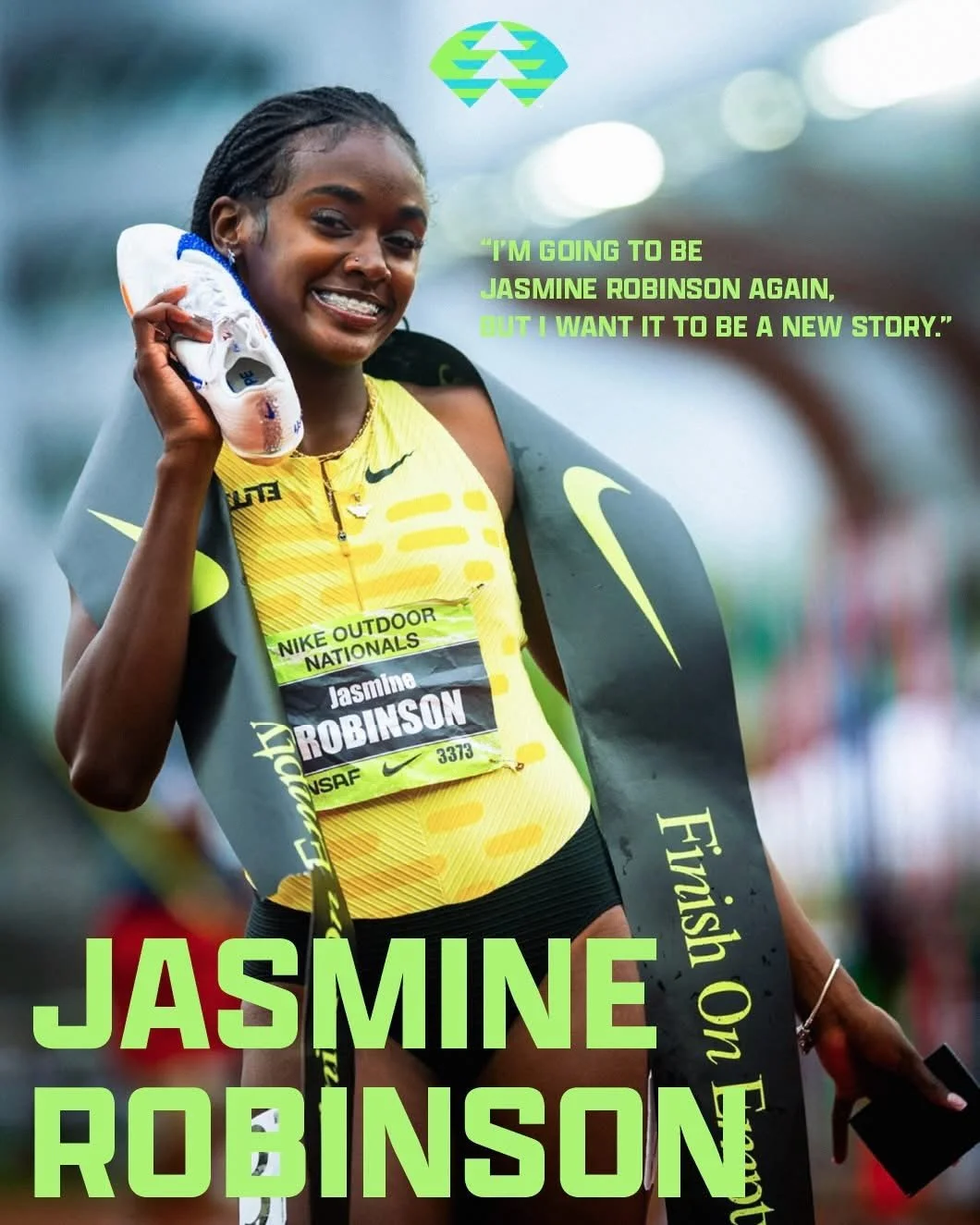Athlete Feature: Why star high school hurdler Jasmine Robinson wants ‘to be nobody again’