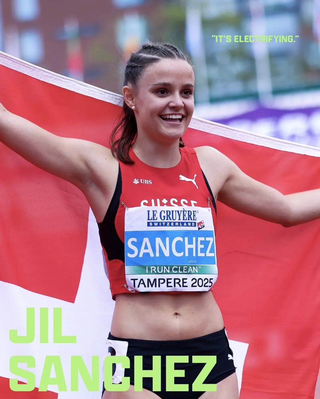 Athlete Feature: Swiss hurdler Jil Sanchez turns from dance and music to athletics