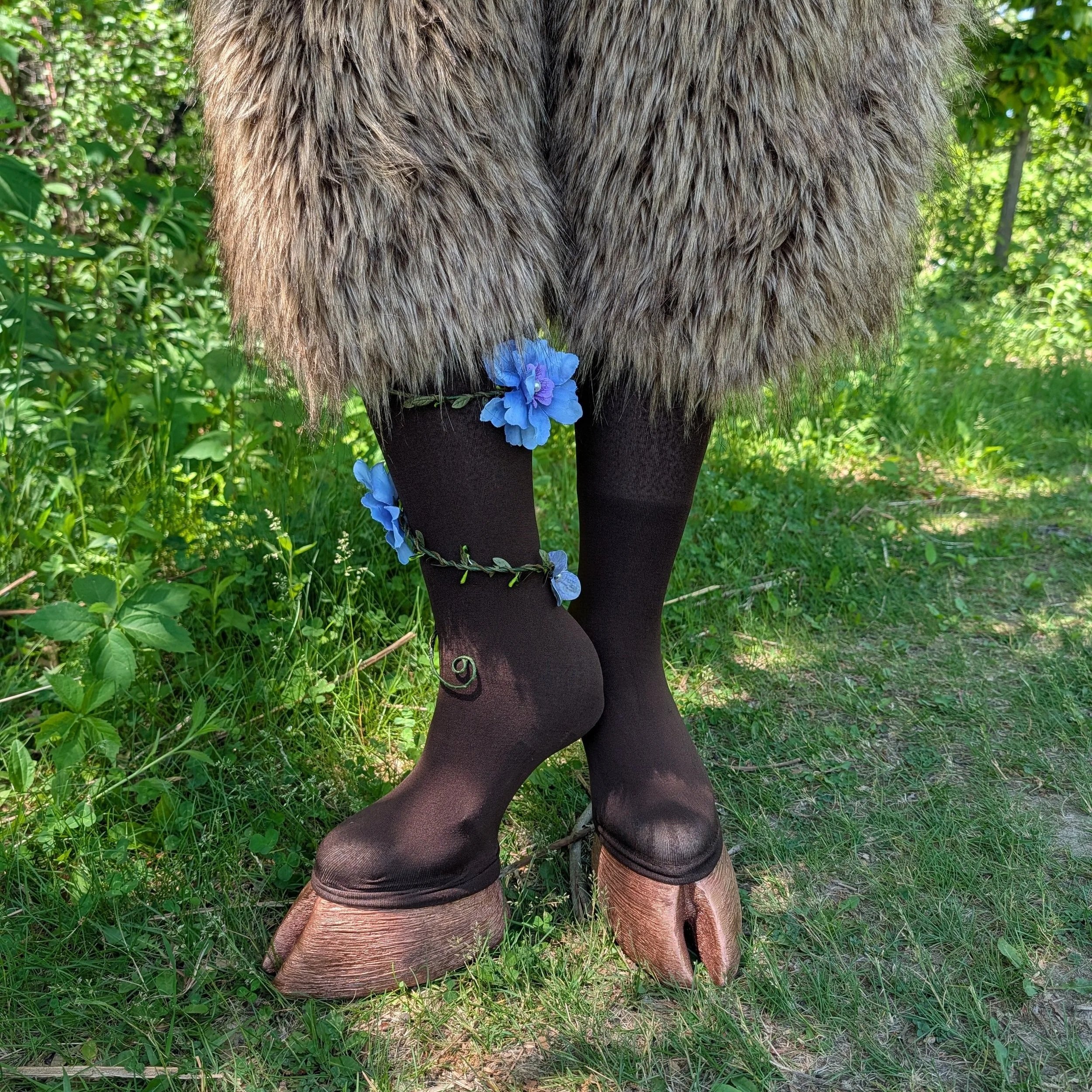 hoof shoes for cosplay, halloween, fetish gear, ren faire, faun, satyr creature cosplay llc get the best hoof shoes on etsy