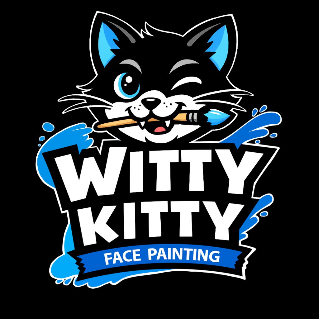 witty kitty face painting a madison wisconsin local face painter for hire in madison area and surrounding areas kim witte witte artistry link to www.wittykittyfacepainting.com