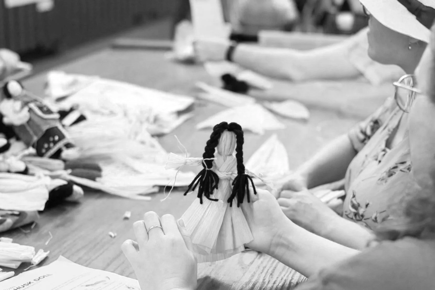 Maker Space: Corn Husk Dolls