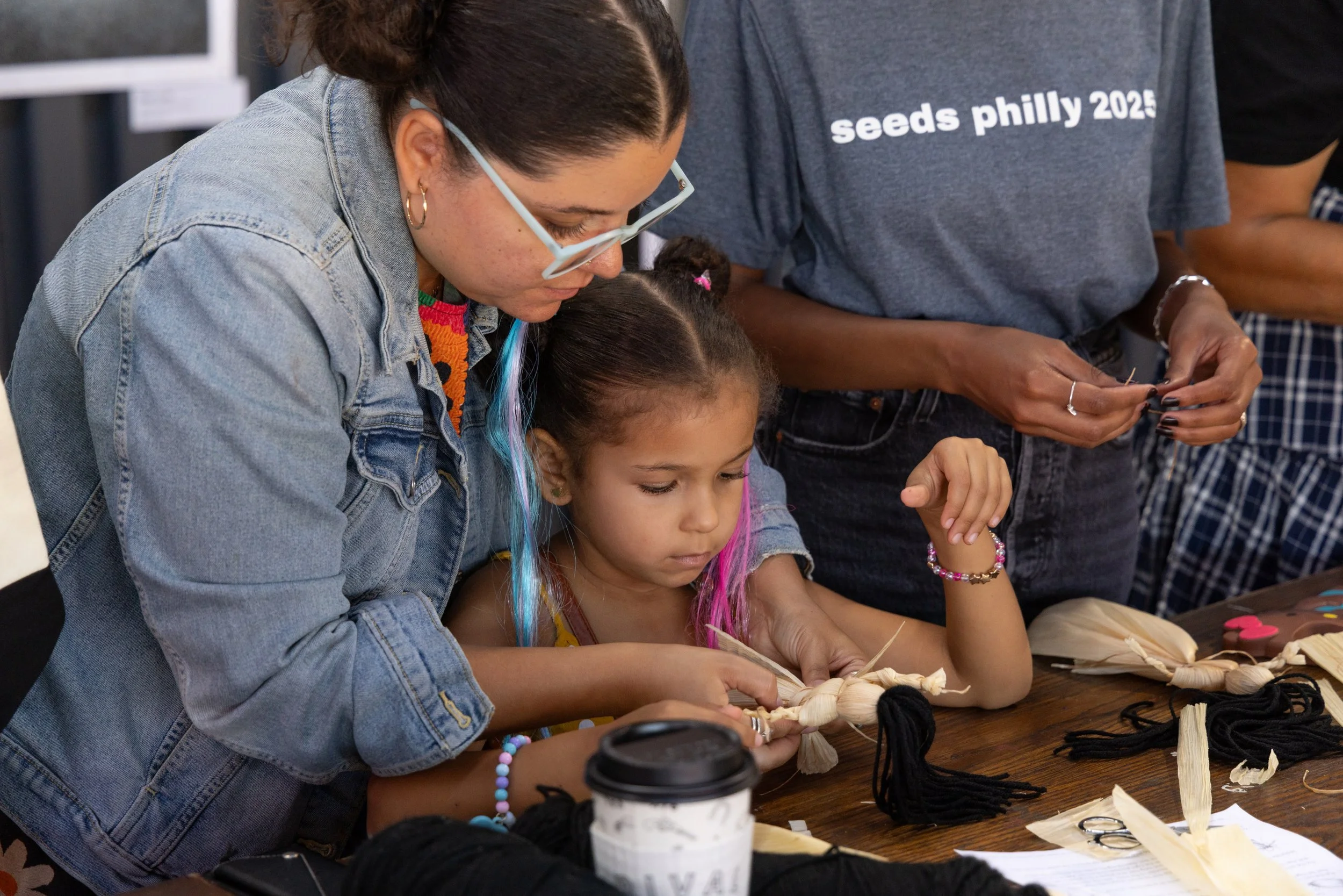 Maker Space: Corn Husk Dolls