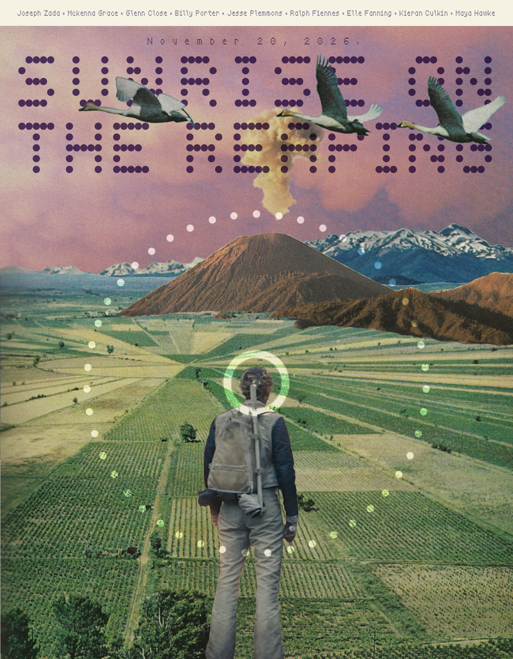 Alternate Sunrise on the Reaping poster design. (2026)