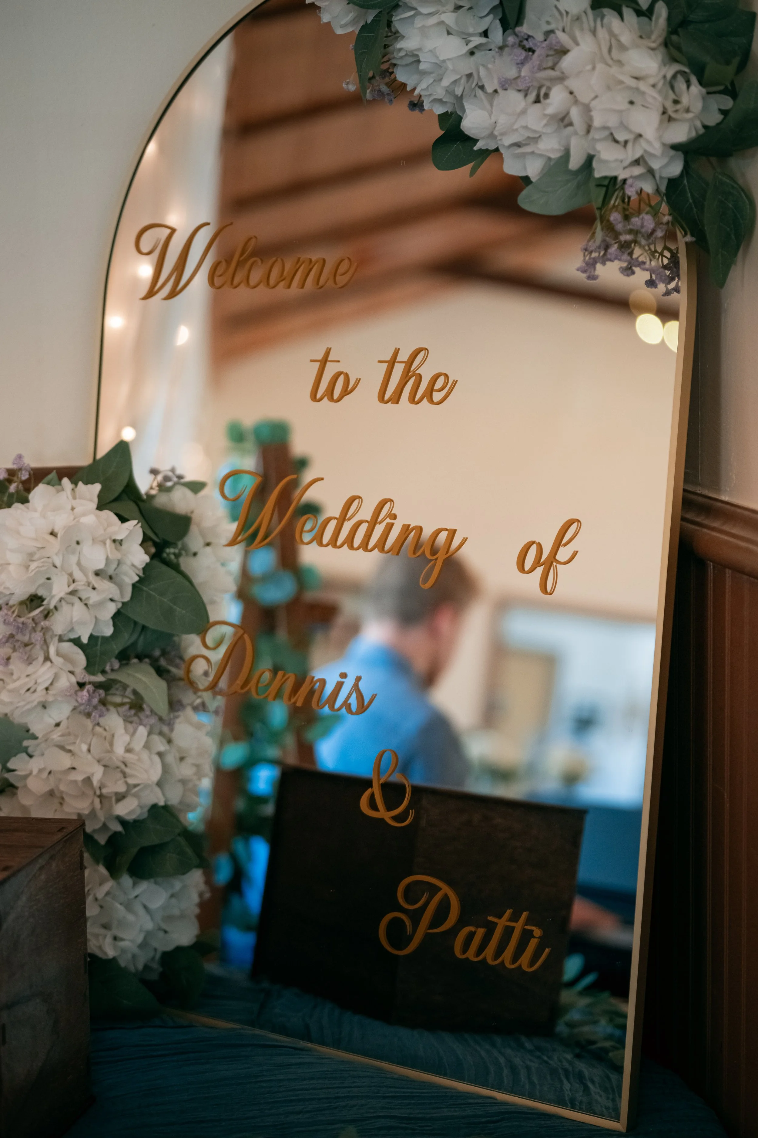 Arched Gold Mirror