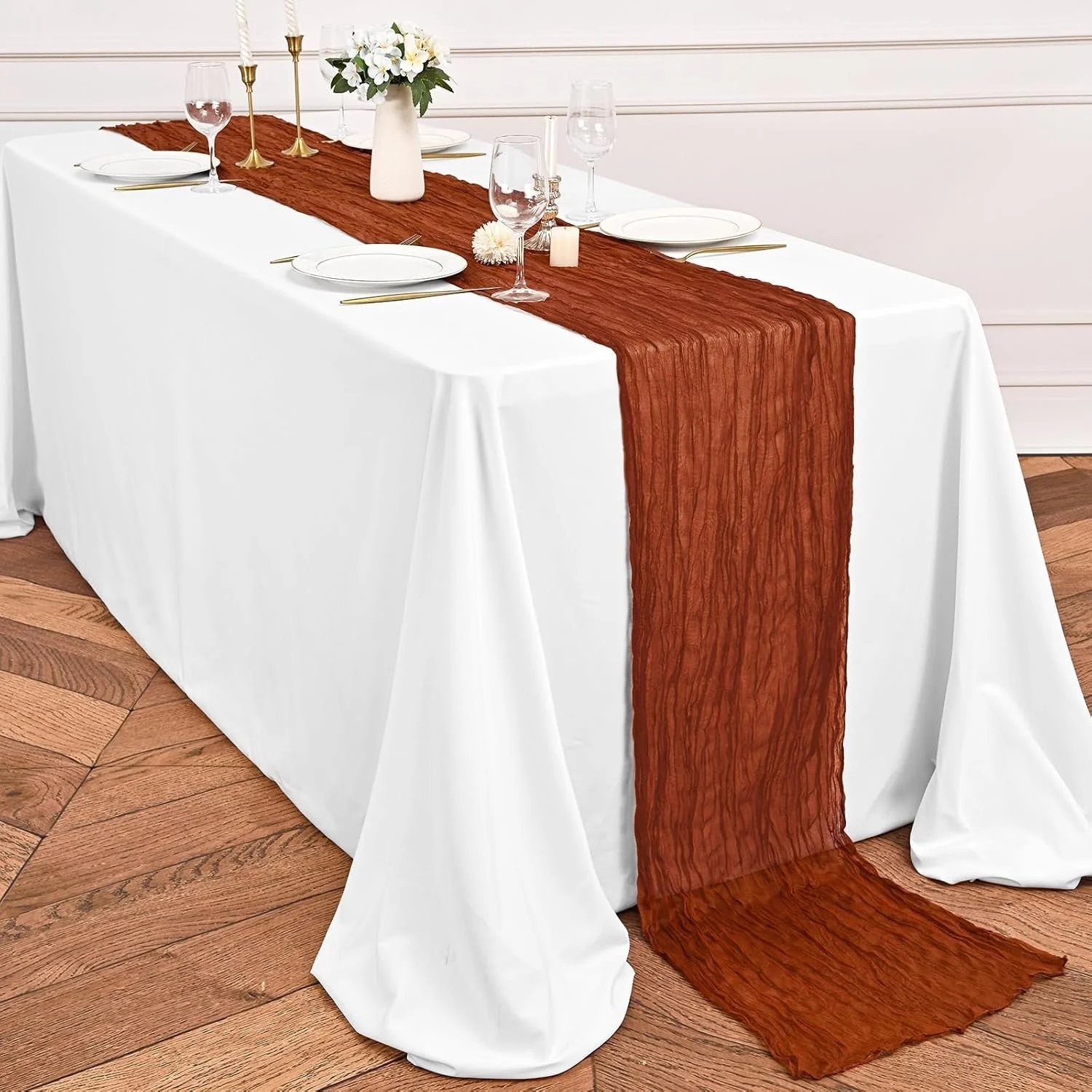 Terra Cotta Table Runner