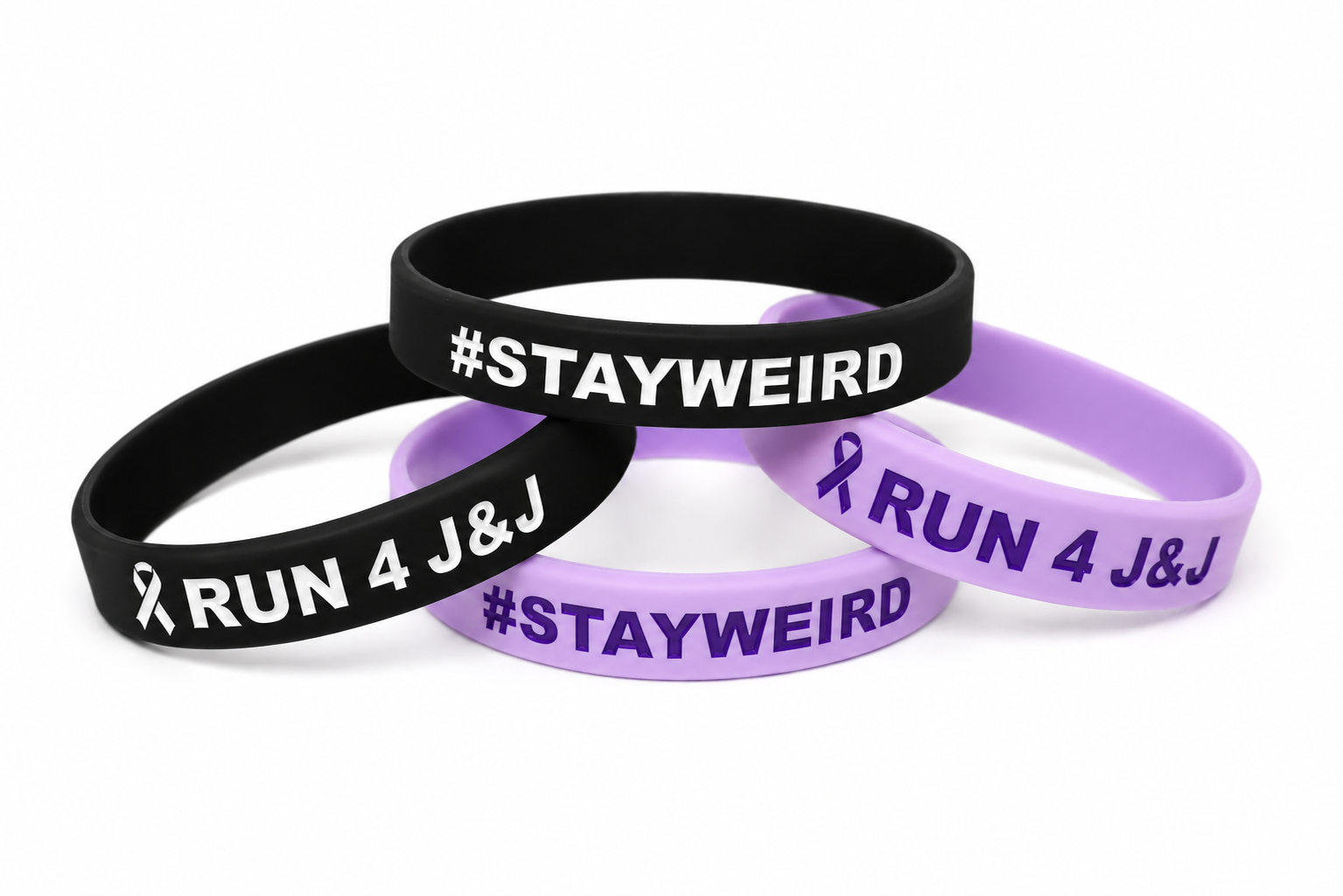 100 Miles x STAY WEIRD Wristband
