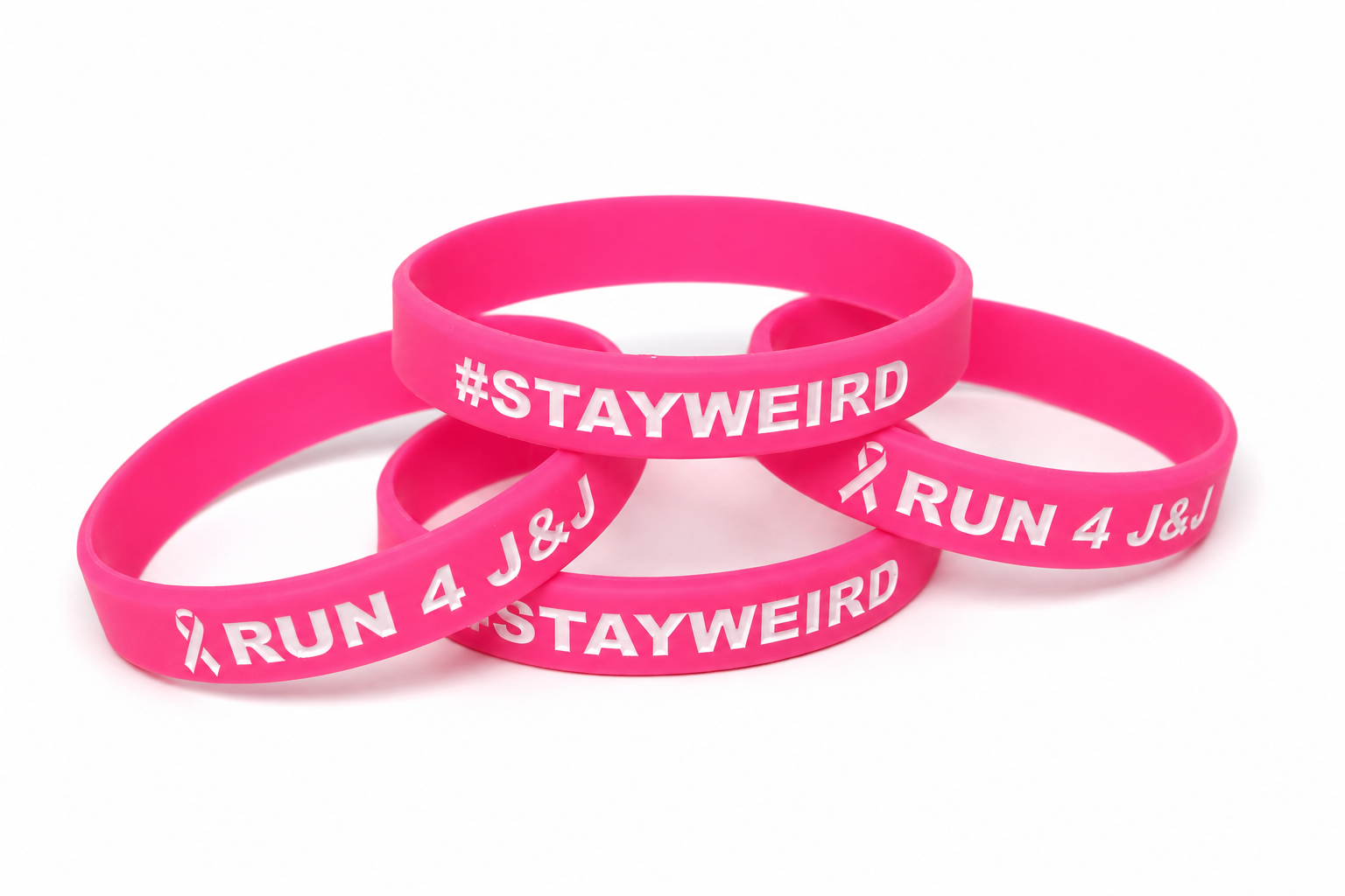 100 Miles x STAY WEIRD Wristband
