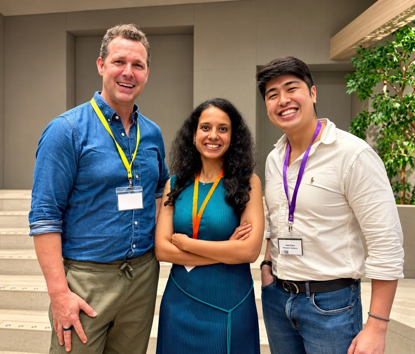 Justin Gaya and Joel from Monsoon Ventures