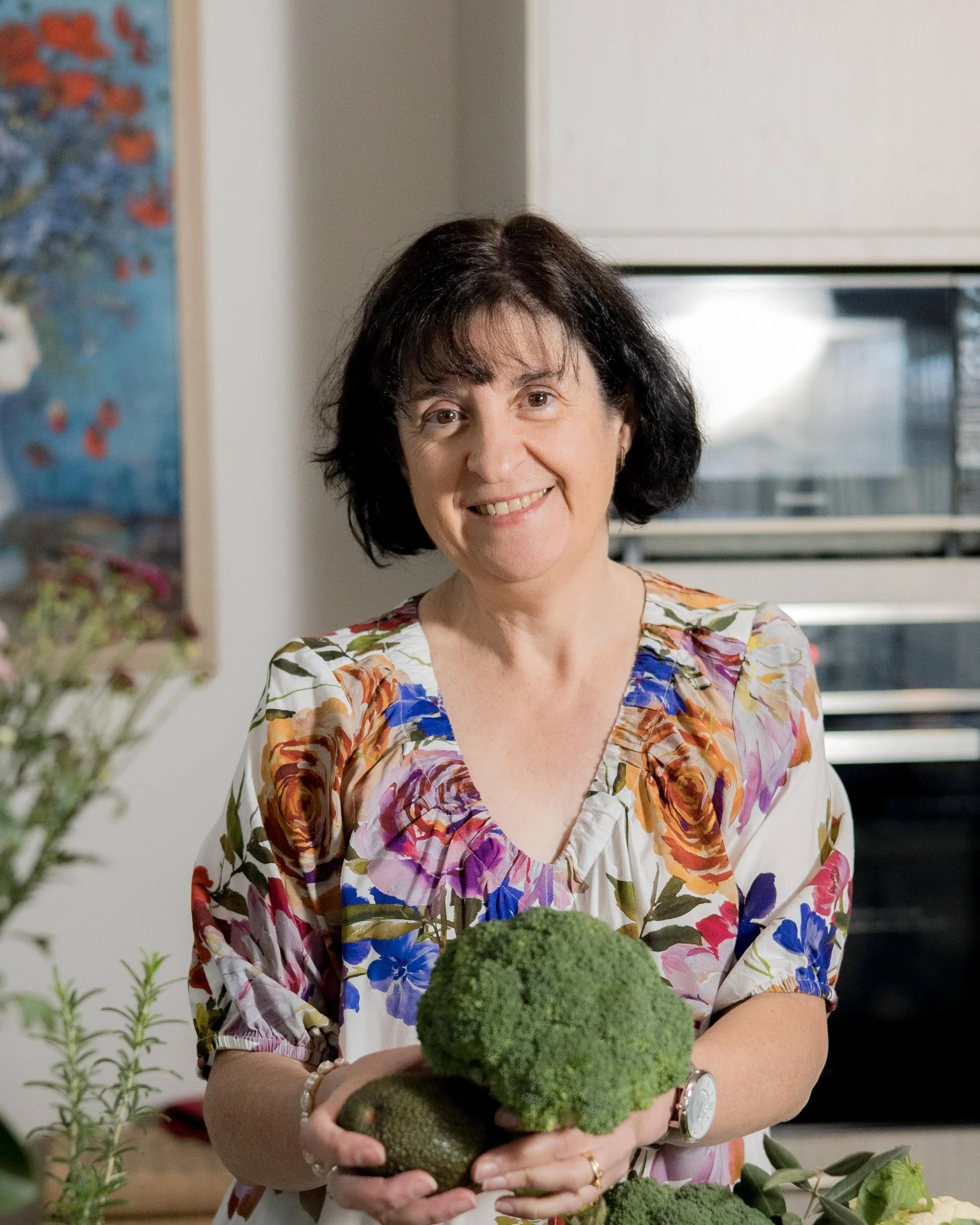 Portrait of Mechelle Palermo in her kitchen