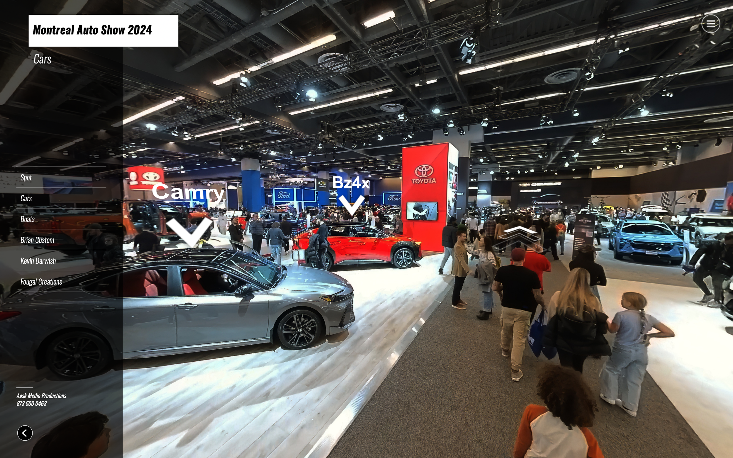 Le Salon de l’Automobile de Montréal 2024