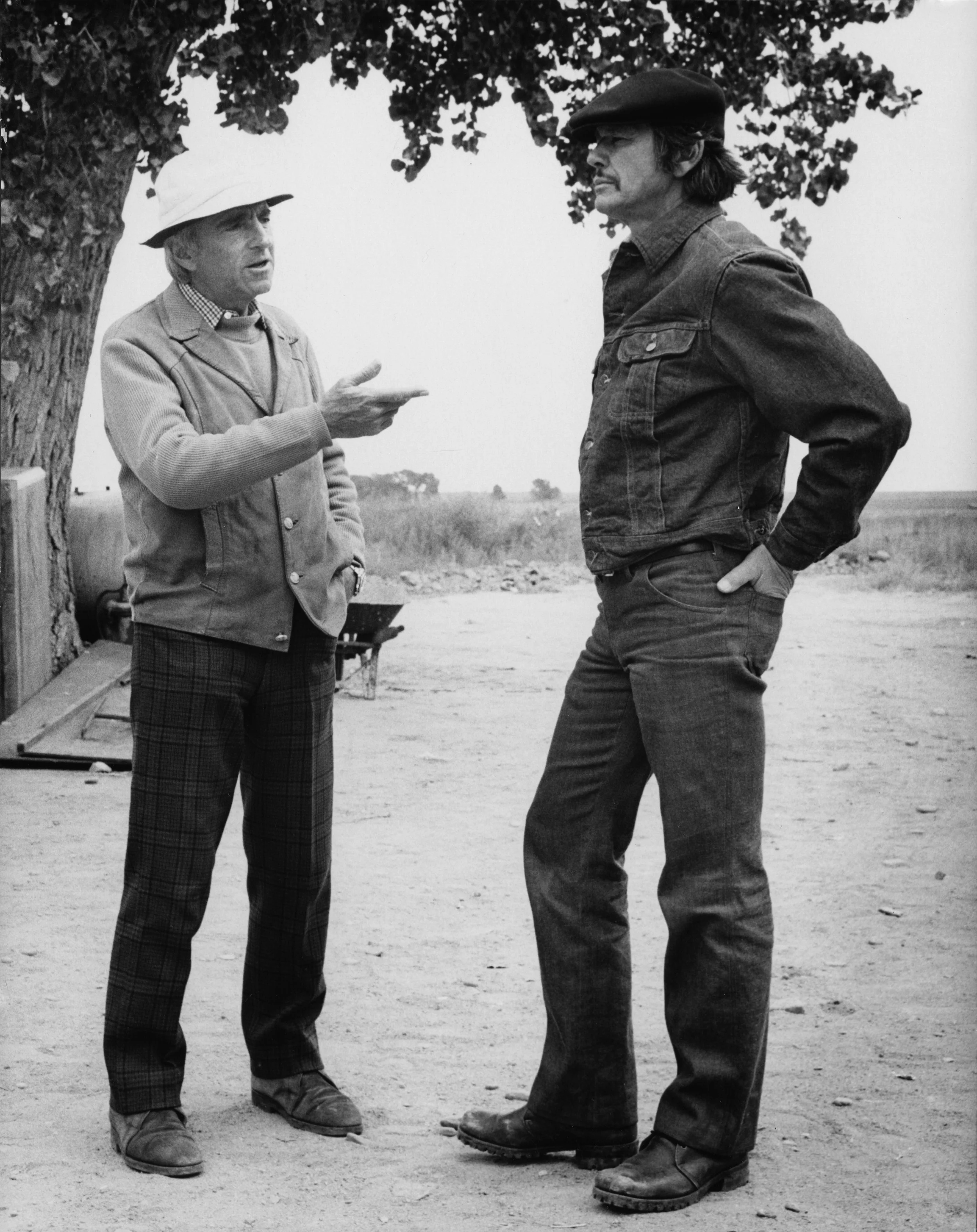 With Charles Bronson on Mr. Majestyk