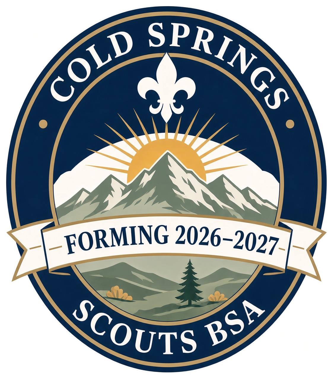 Scouting BSA Troop Formation in Cold Springs