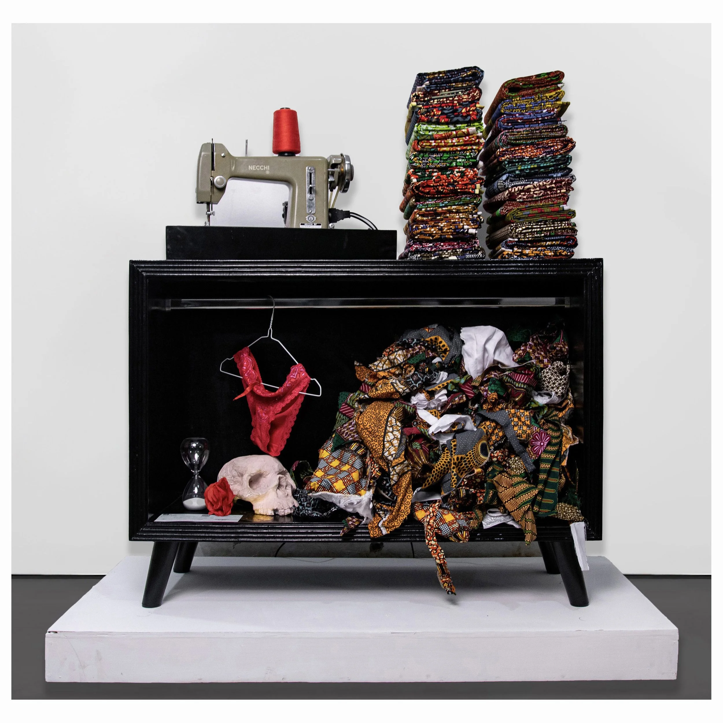 Labors of Fortune, 2025. Installation – 45h/40l/15.5w In.