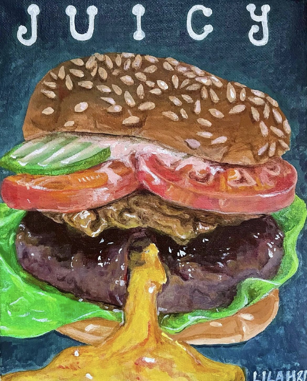 Juicy Lucy Painting