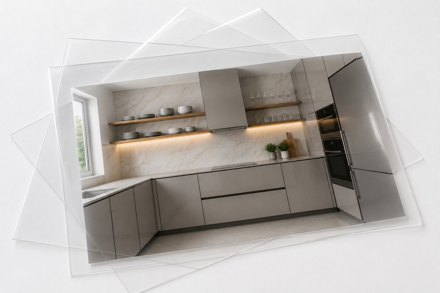 Visualizador de Cocina ( 1 Mica)