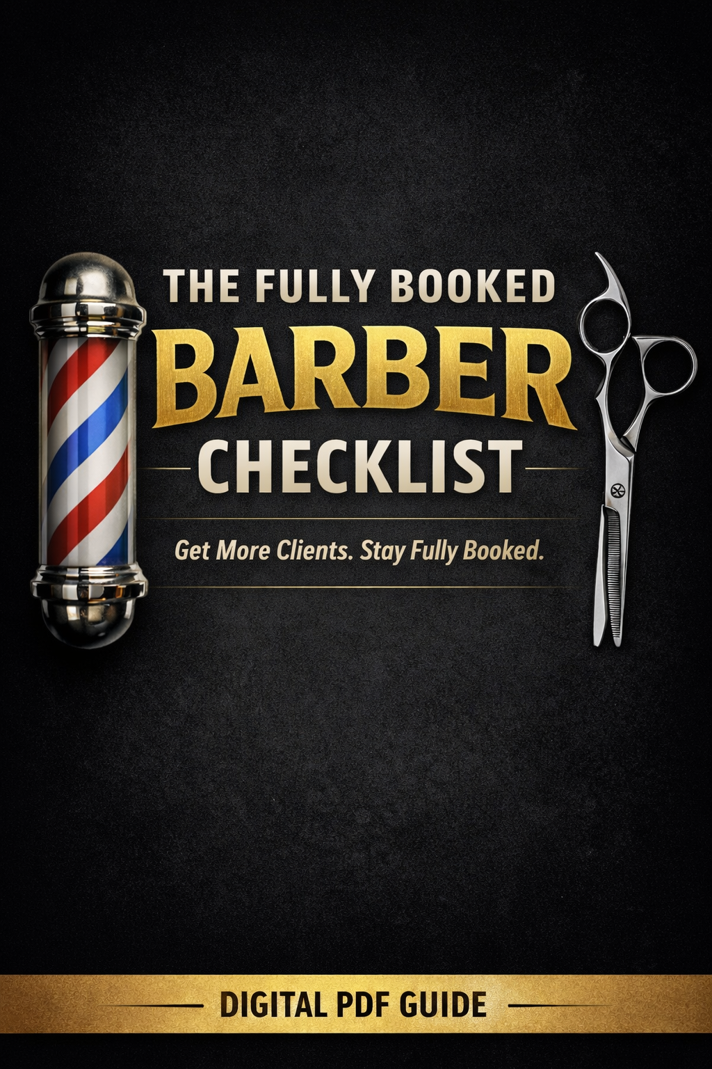 The Fully Booked Barber Checklist (Digital PDF Download)