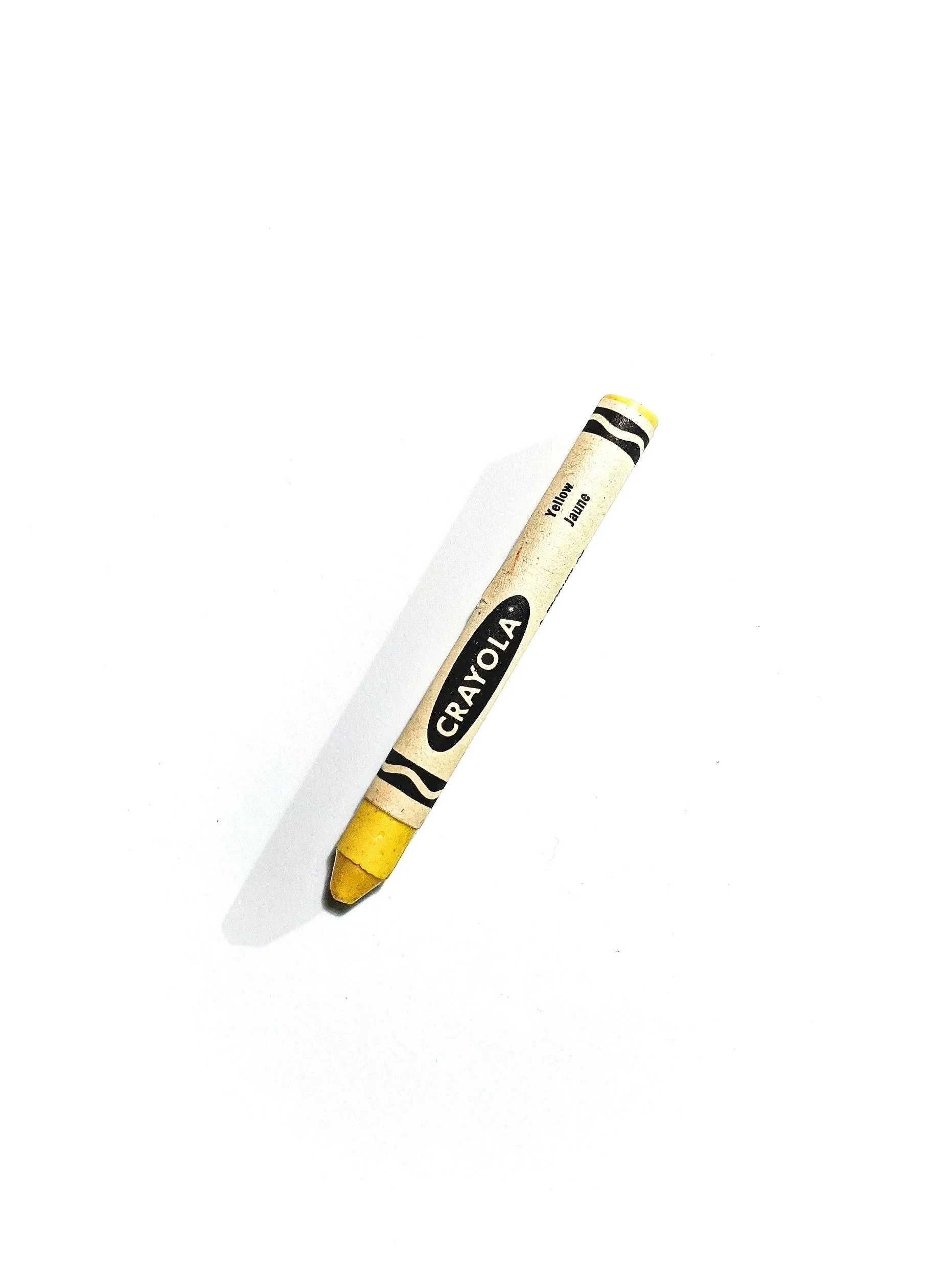 yellow crayon