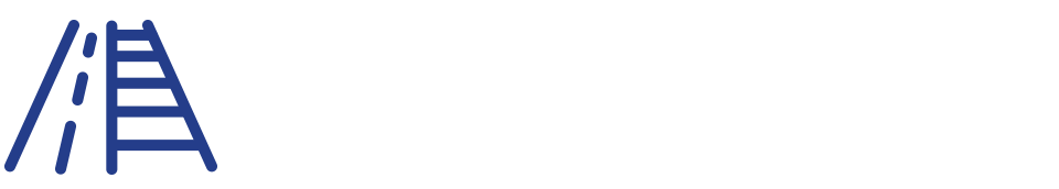 Illustration of a road with dashed lines leading to a bridge in a simplified style.