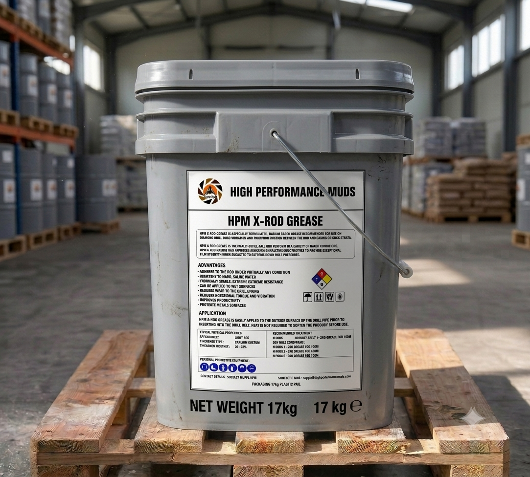 diamond drill rod lubricant, drill string wear reduction, downhole grease Asia
