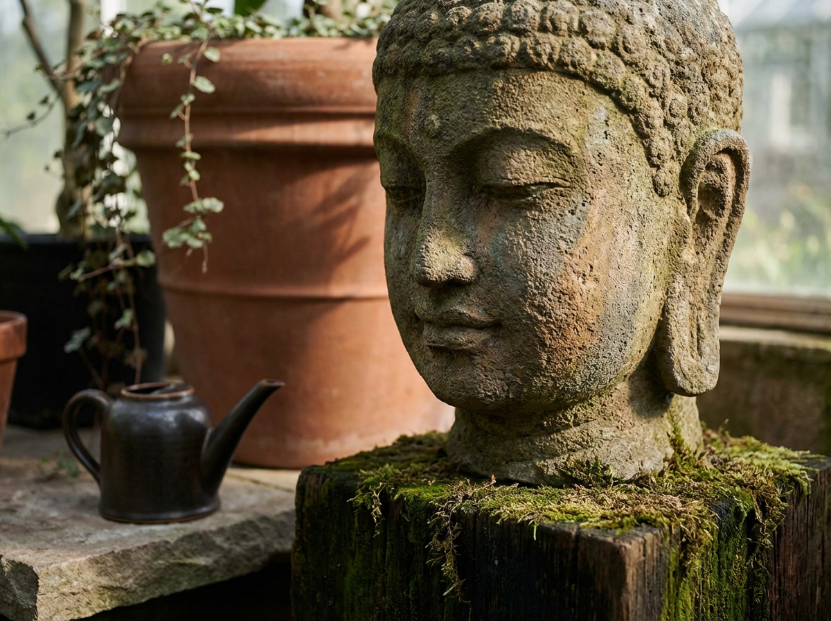 Sacred Stone Statue