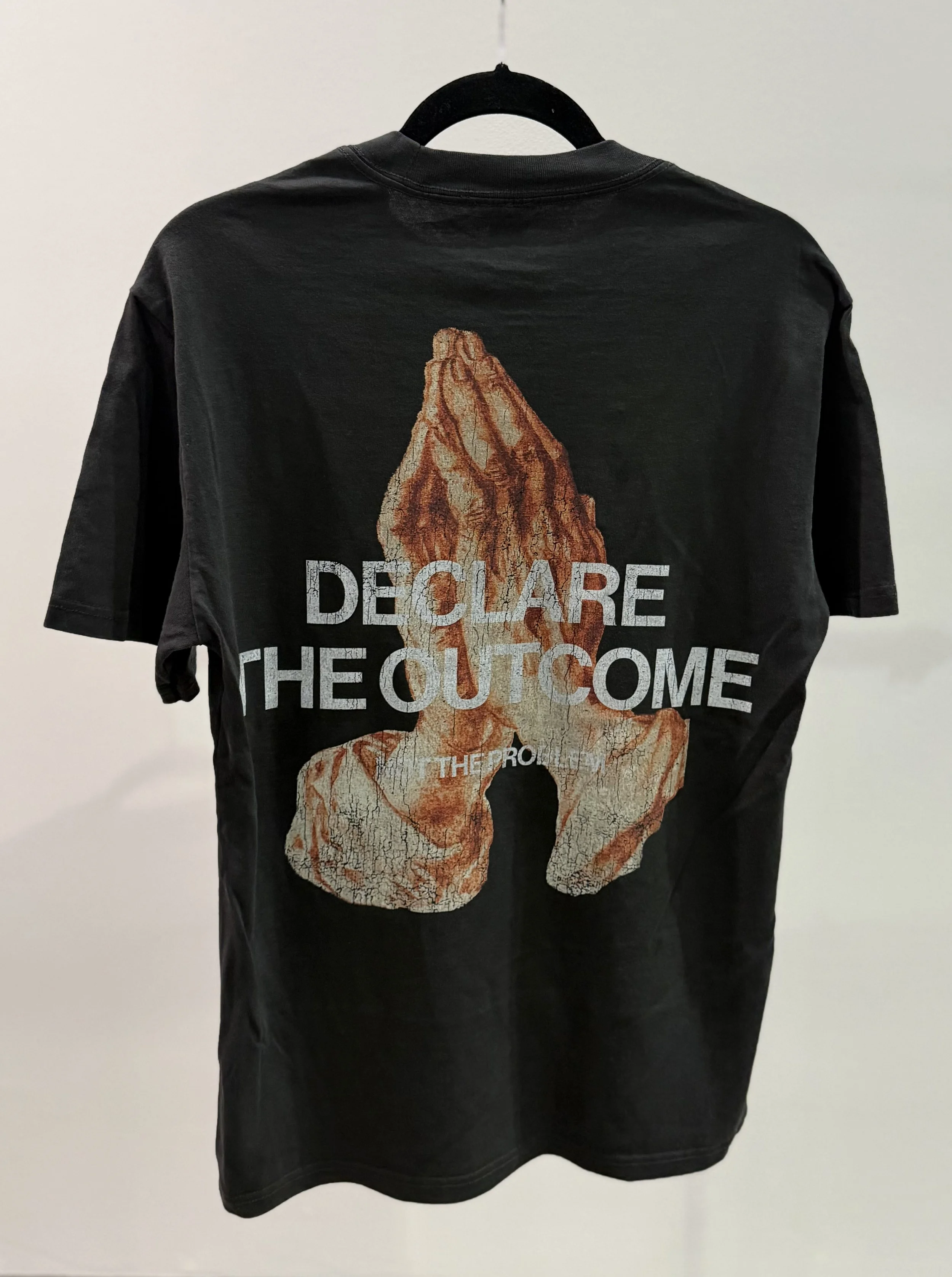 Declare the outcome tee (black).jpg