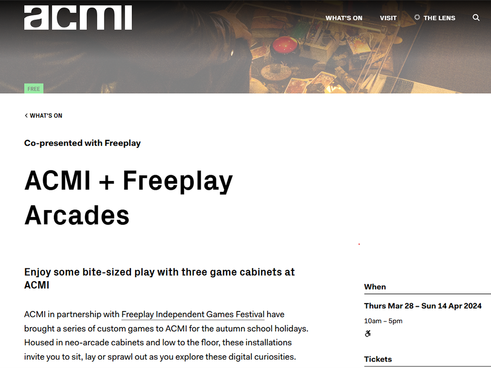 Image of linked webpage