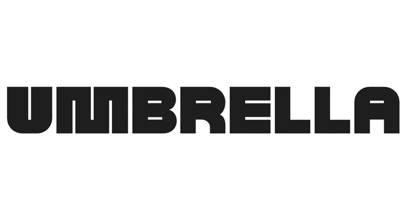 Logo for Umbrella Entertainment production and distribution company