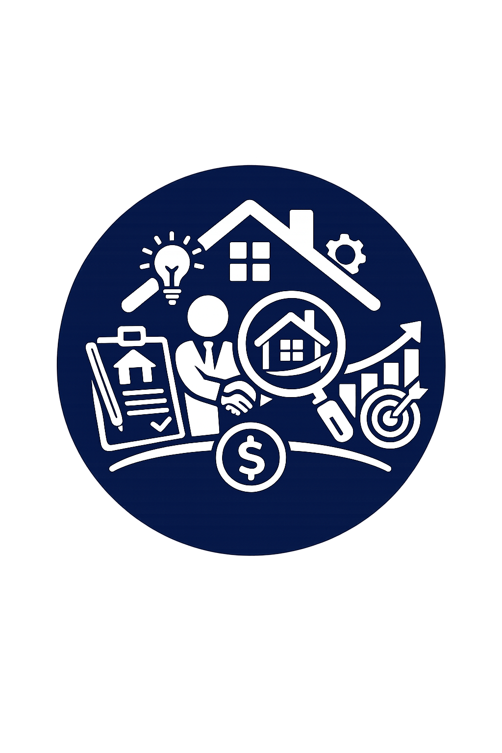 Web Trending Solutions icon representing vacation rental property analysis, listing optimization, and marketing growth.