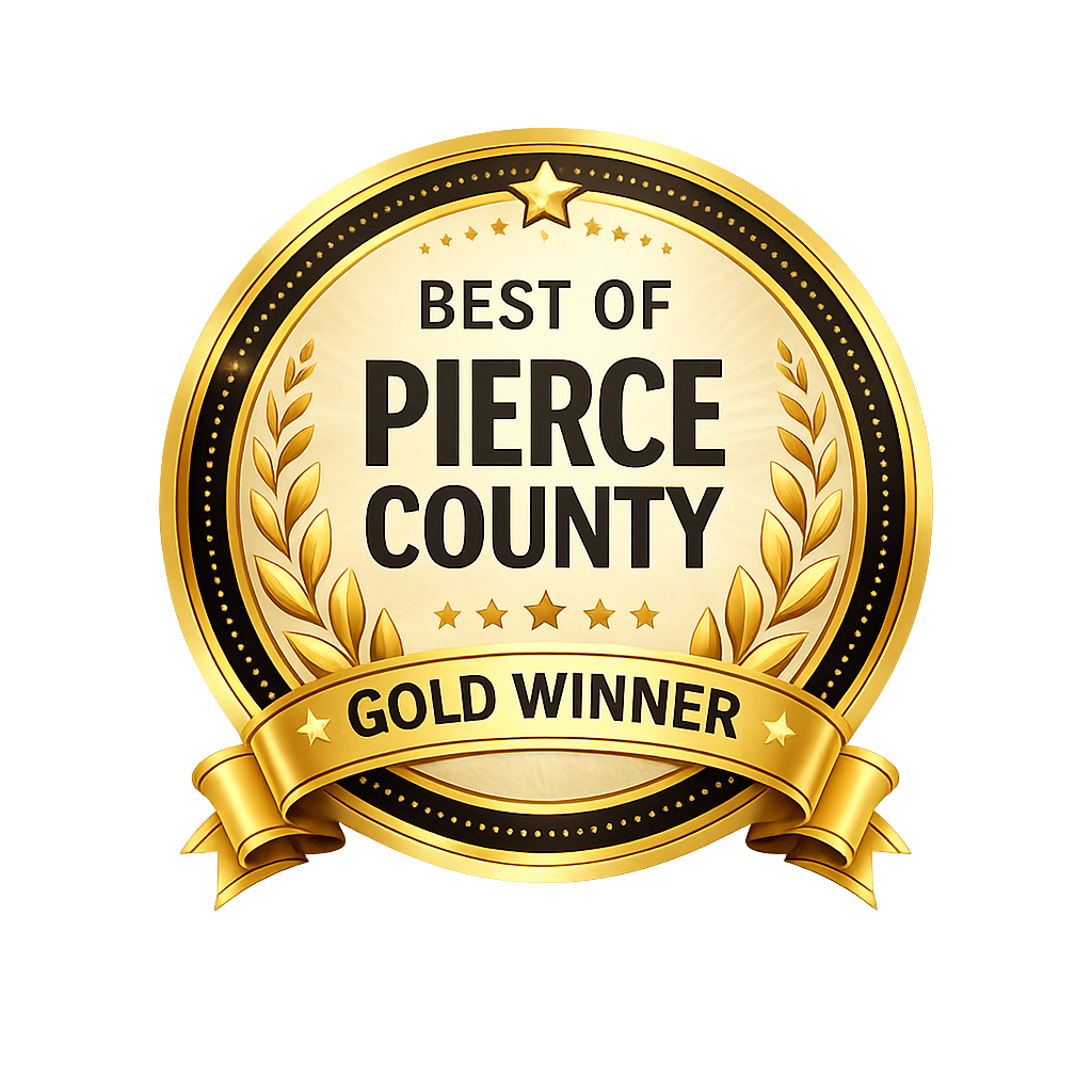Best of Pierce County award-winning digital marketing company recognized for website design, SEO services, and business growth solutions.