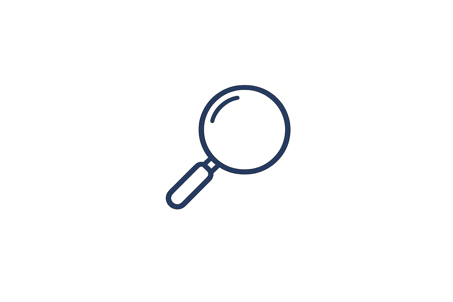 Search engine optimization icon representing SEO services that improve website rankings, visibility, and organic traffic.