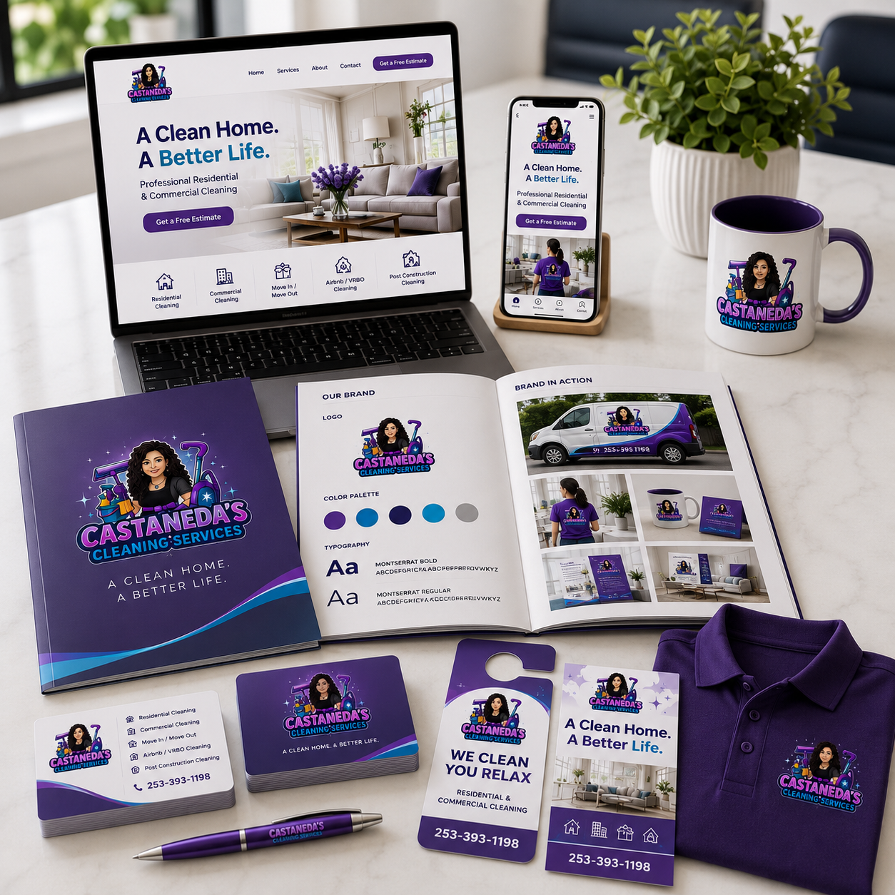 Professional branding services helping small businesses build a memorable brand identity, strengthen trust, and attract more customers.