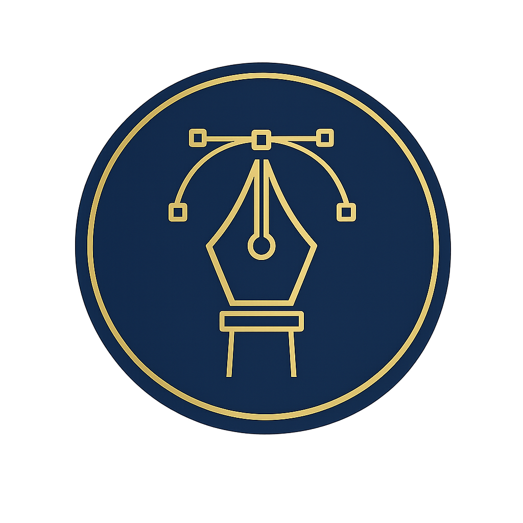 Custom brand design icon representing original logo creation, brand identity development, and professional graphic design services by Web Trending Solutions.