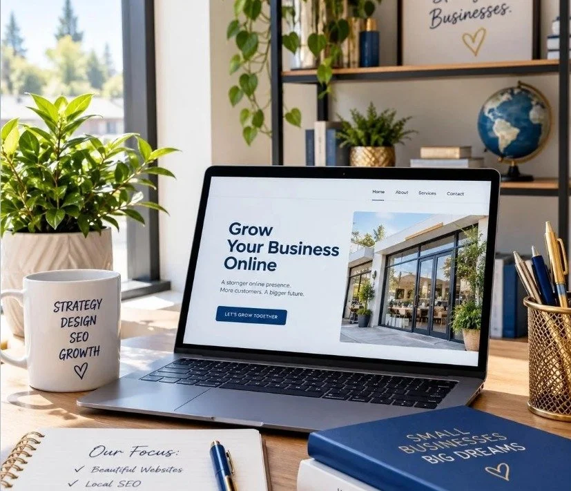 Website design and marketing for small businesses focused on SEO, lead generation, branding, and long-term online growth.