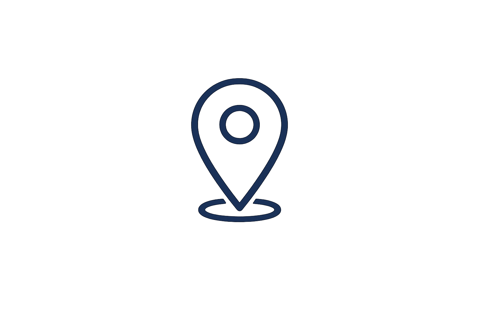 Local SEO location pin icon representing Google Business Profile optimization and improved local search visibility.