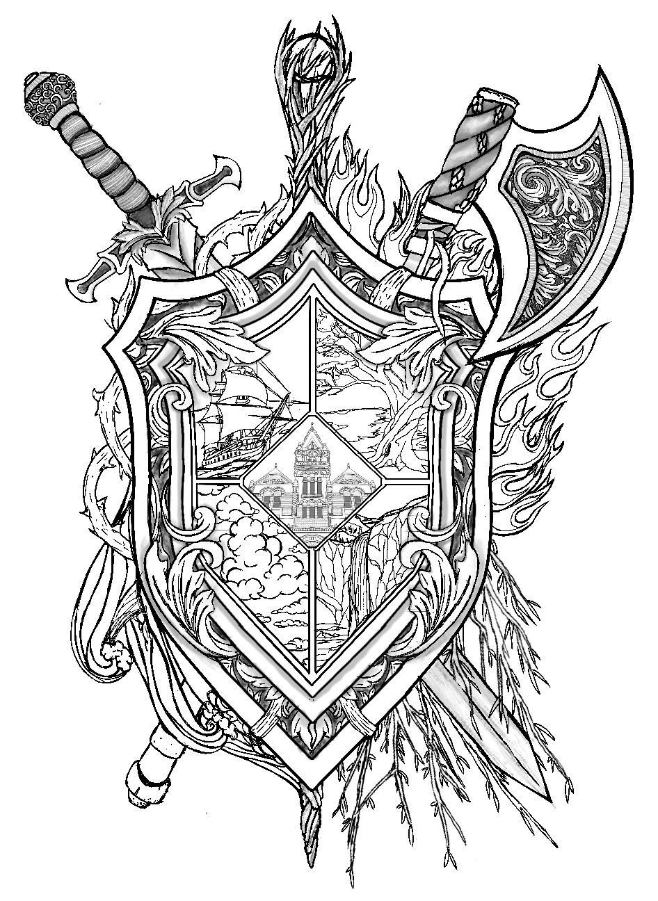 Shagmun University ttrpg logo