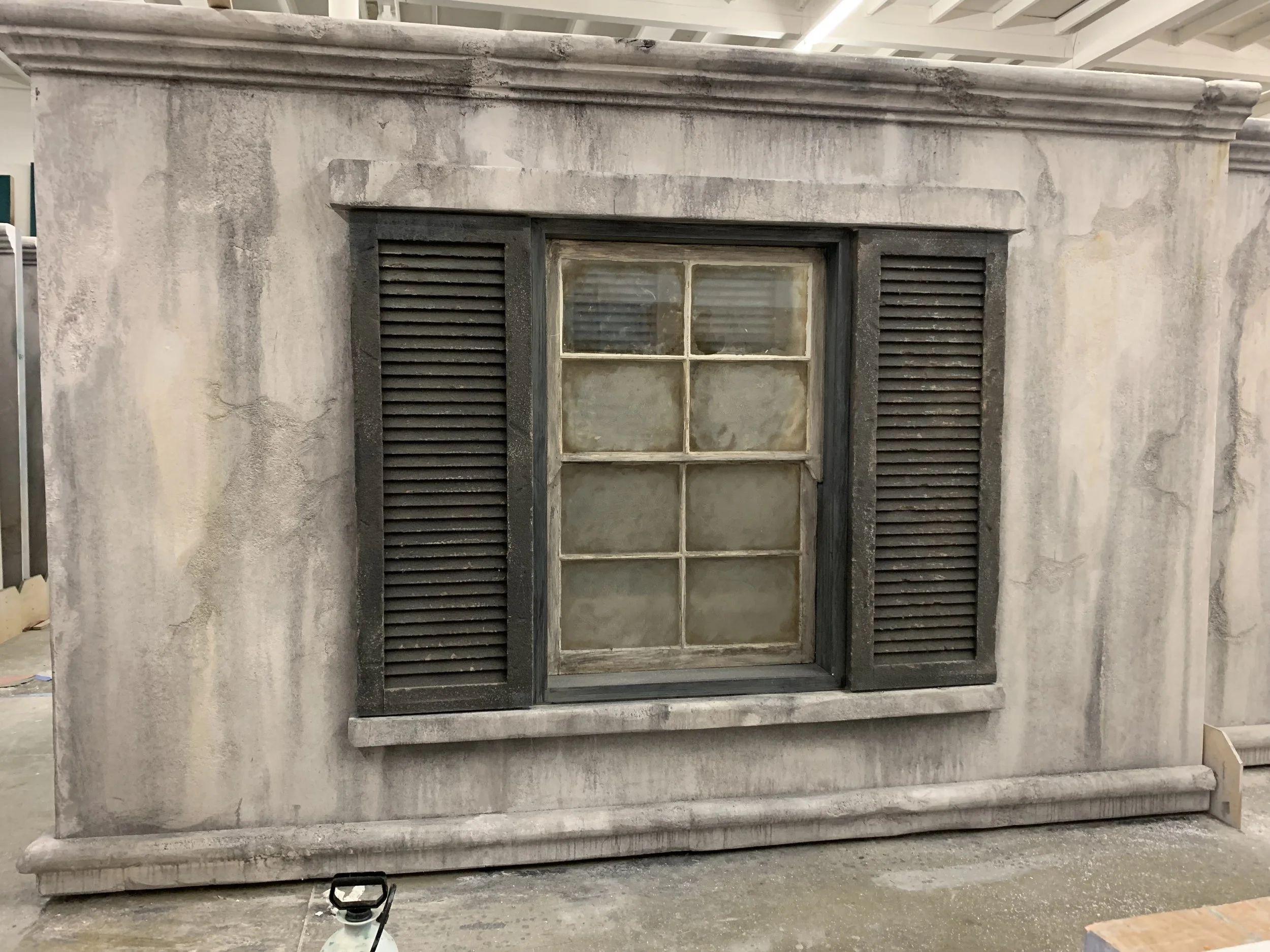 Amazon Prime Experience SDCC 2019 Carnival Row Foam facade process example