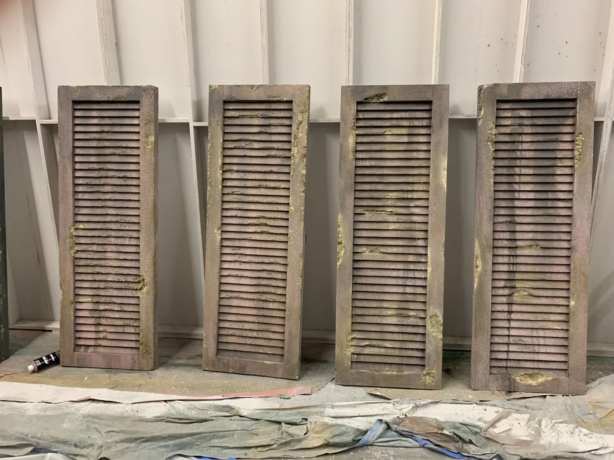 Amazon Prime Experience SDCC 2019 Carnival Row Foam shutters example