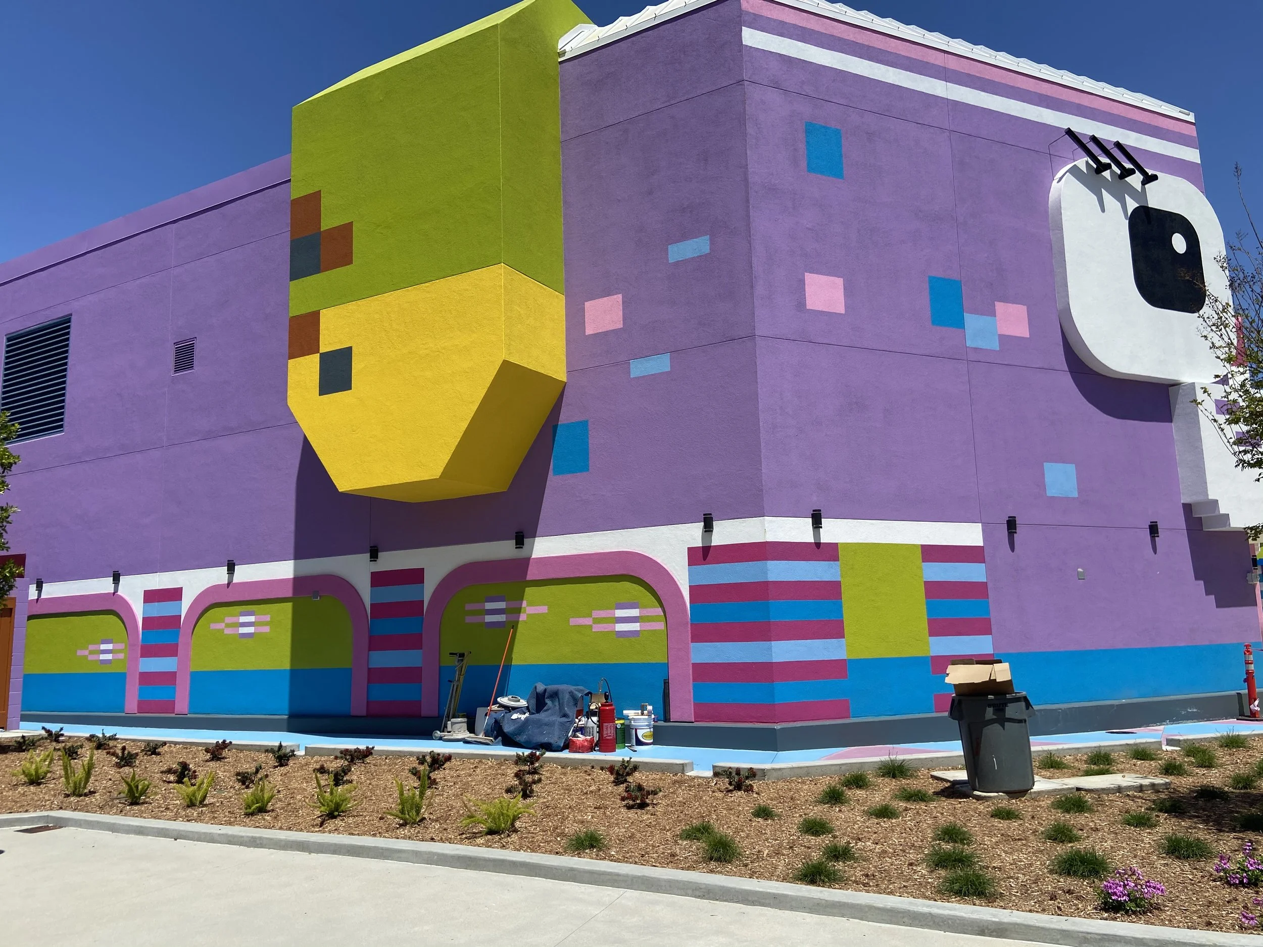 Legoland LEGO Movie Expansion dog ride building left