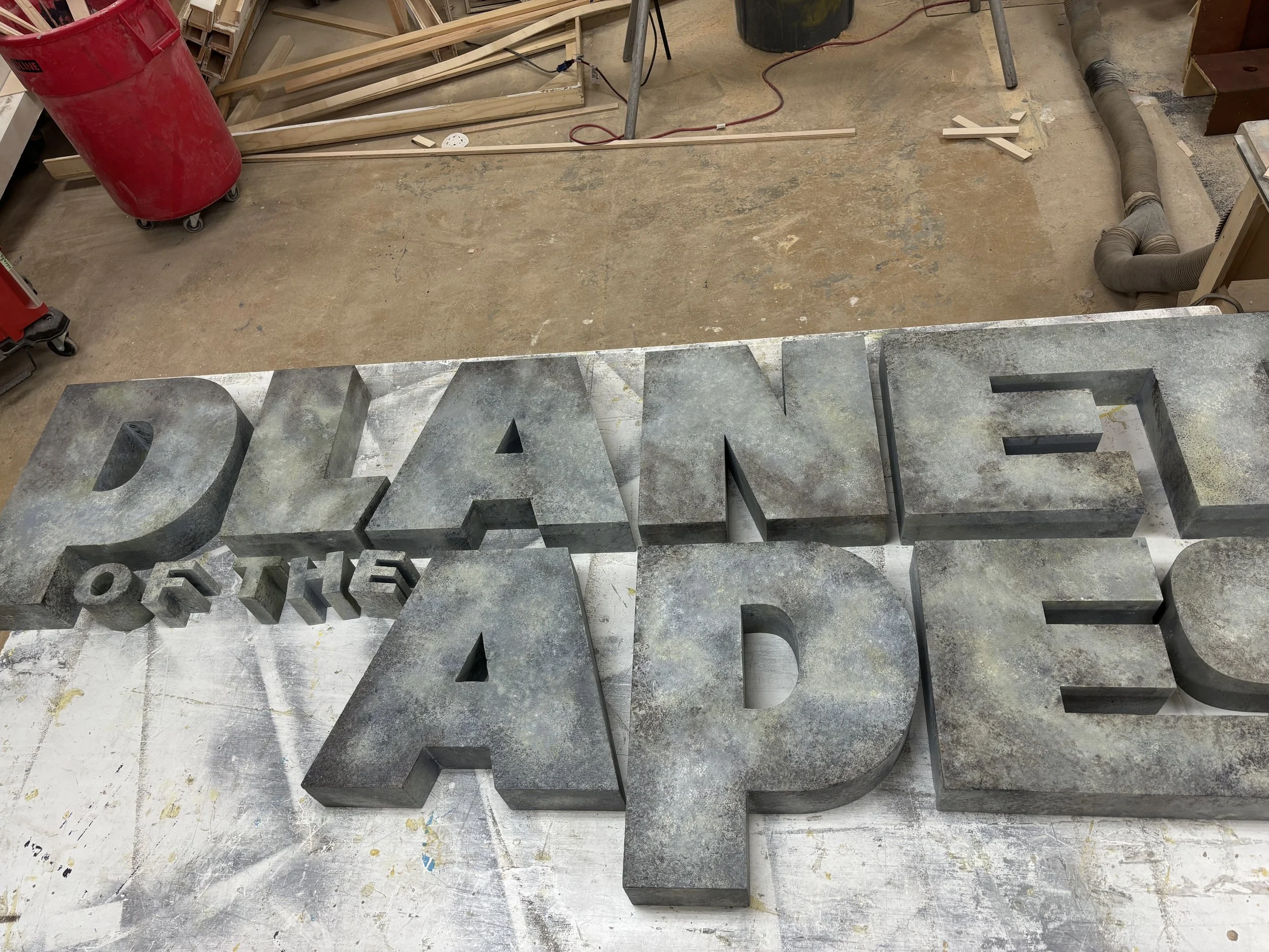 San Diego Comic Con Planet of the Apes Entry signage