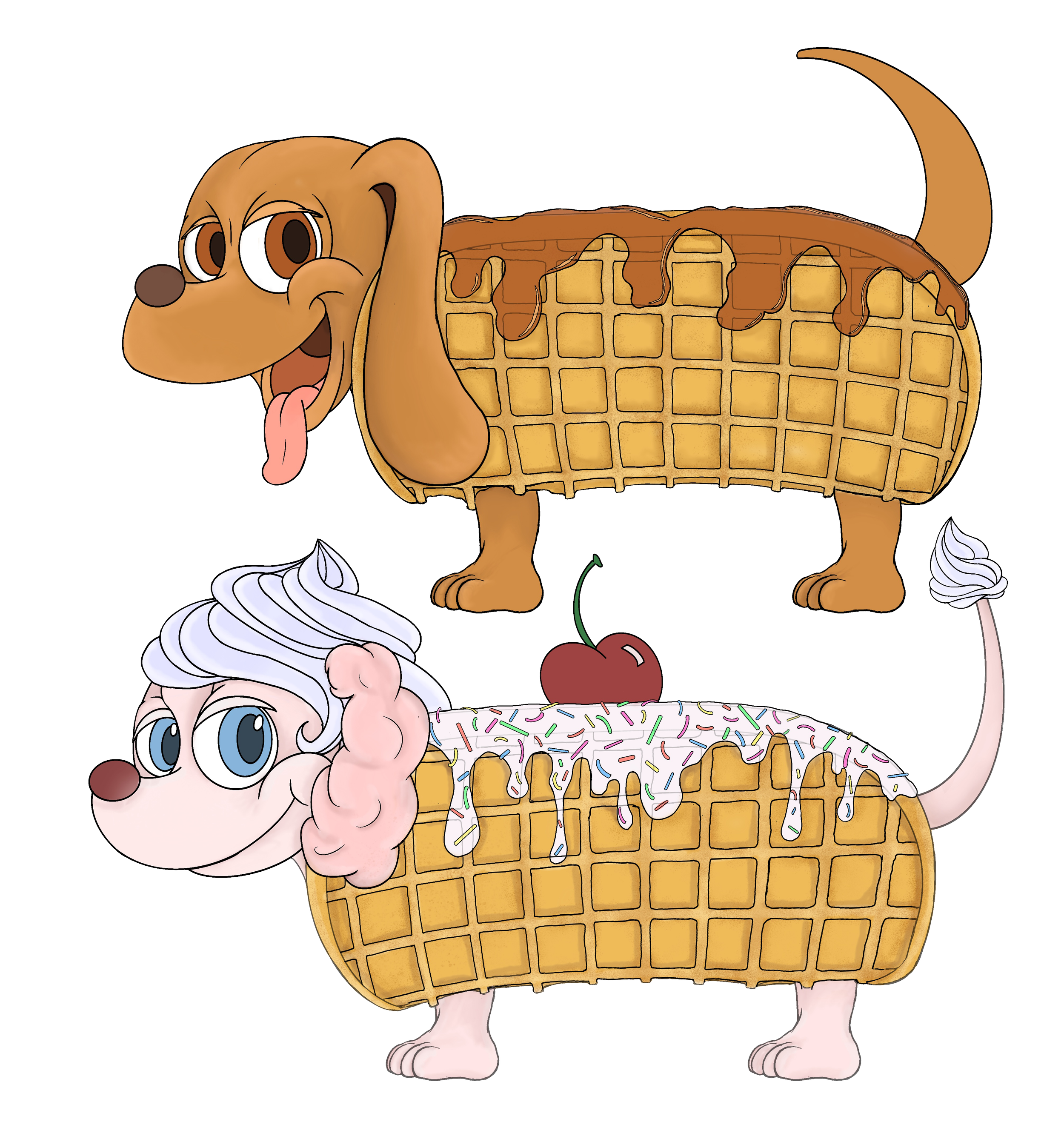 Waffle-Dog logo