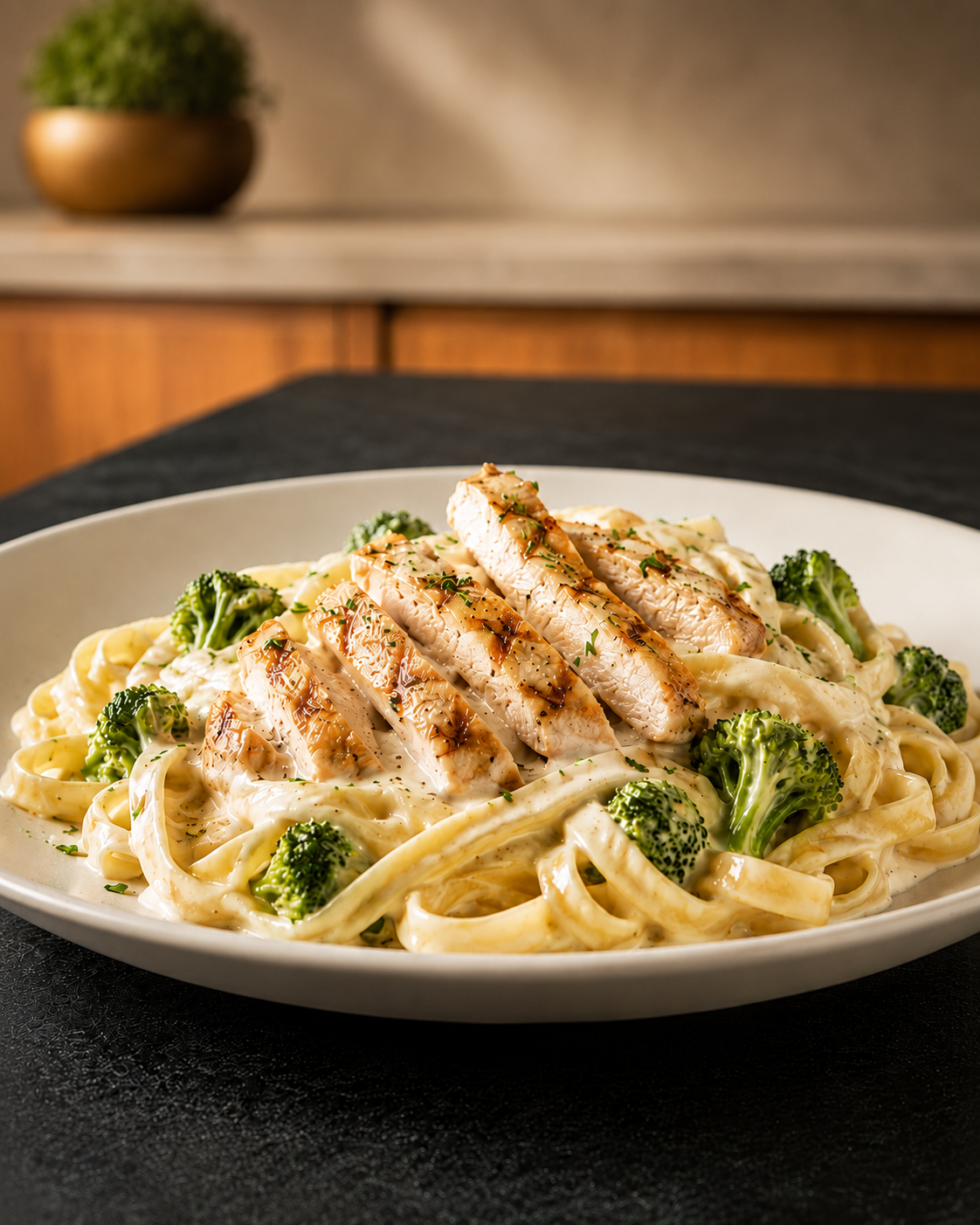 Creamy Herb Chicken Alfredo