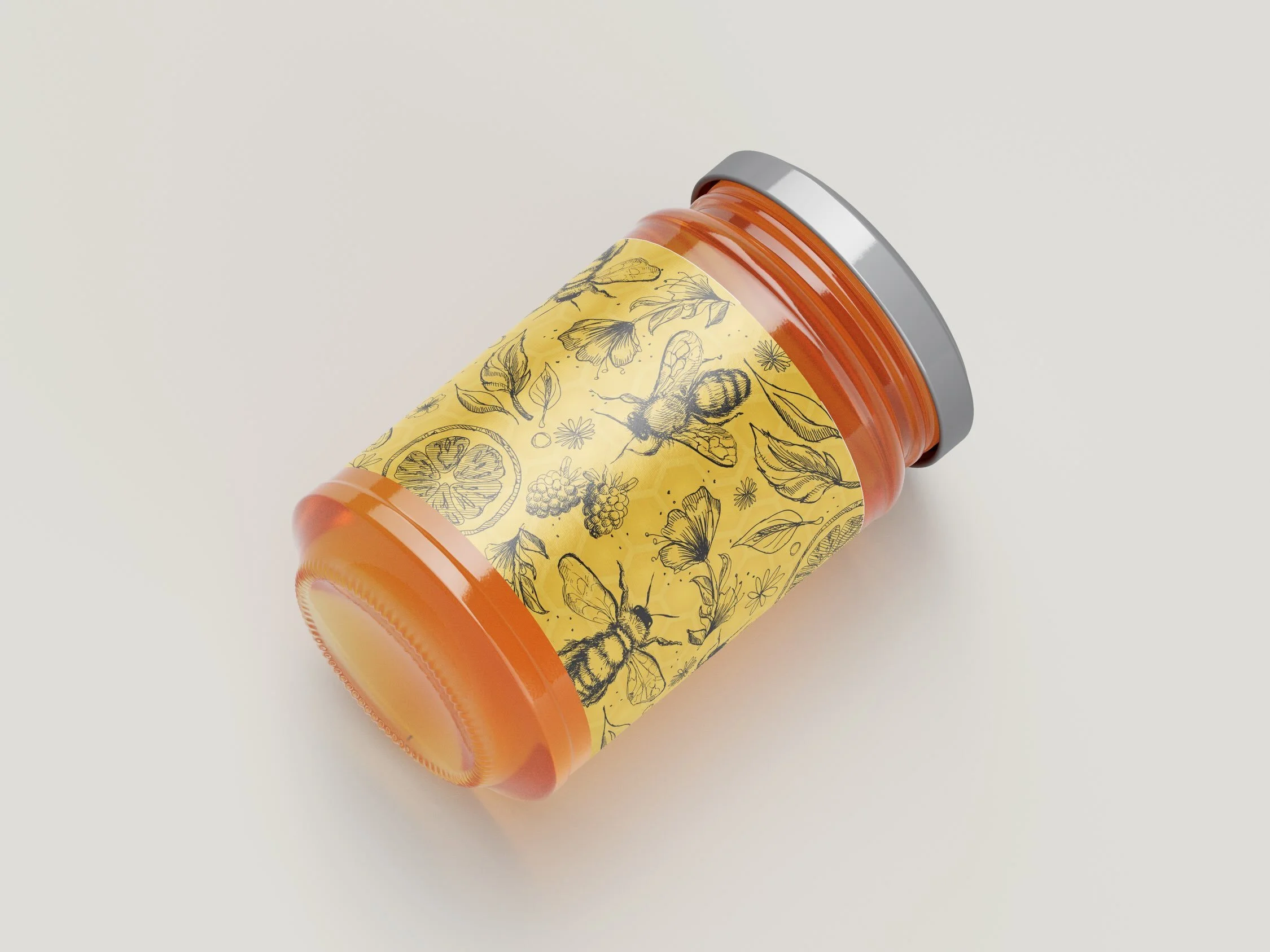 Bees, Flowers, and Food themed illustration for a honey packaging concept!

This was my entrance for the Beechworth Honey limited edition packaging competition

#packagingdesign #illustration #bees #savethebees🐝