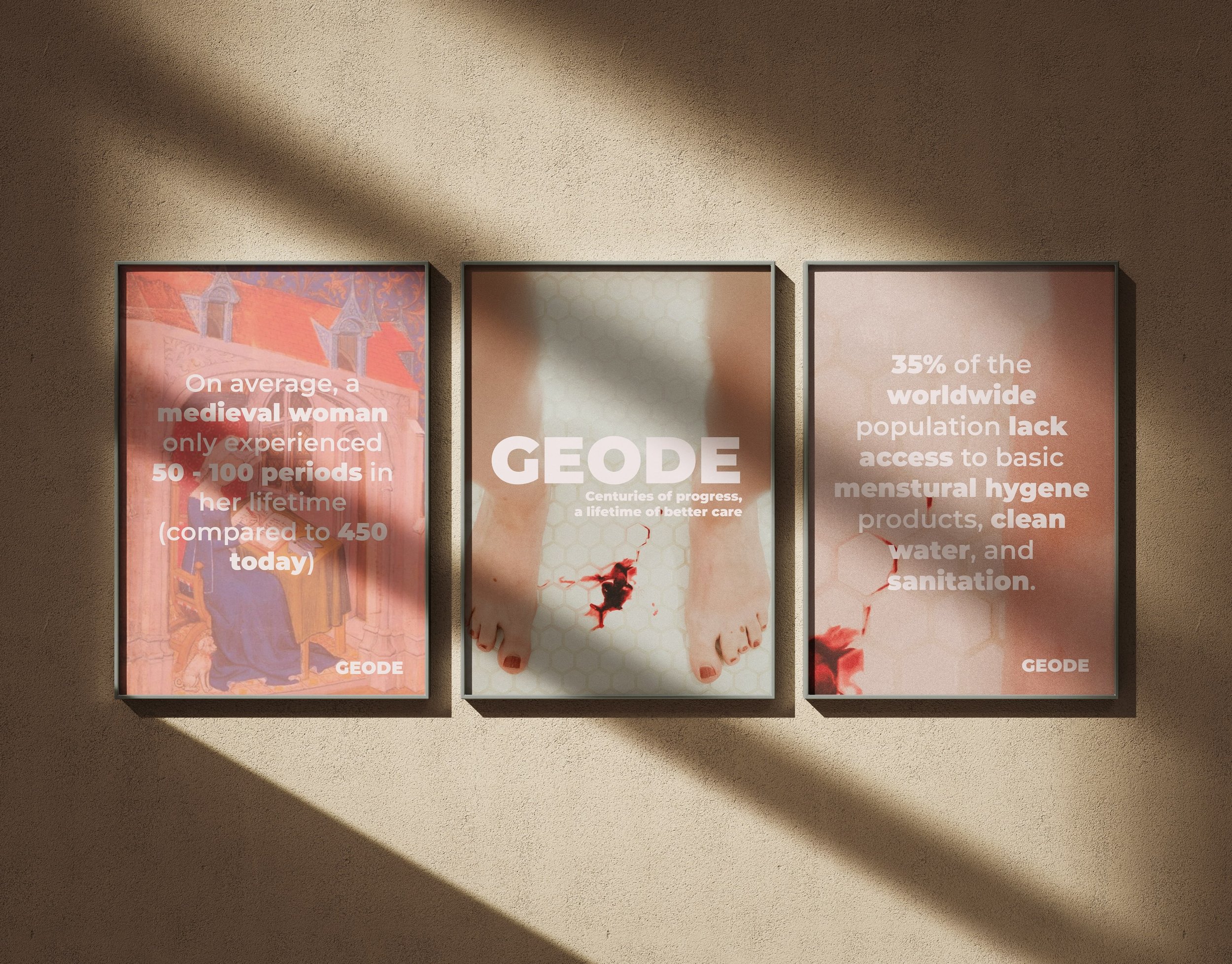 - Tri 1 2026 - Geode, inclusive and educational period packaging concept

#branddesign #logodesinger #periodpoverty #periodpovertyawareness