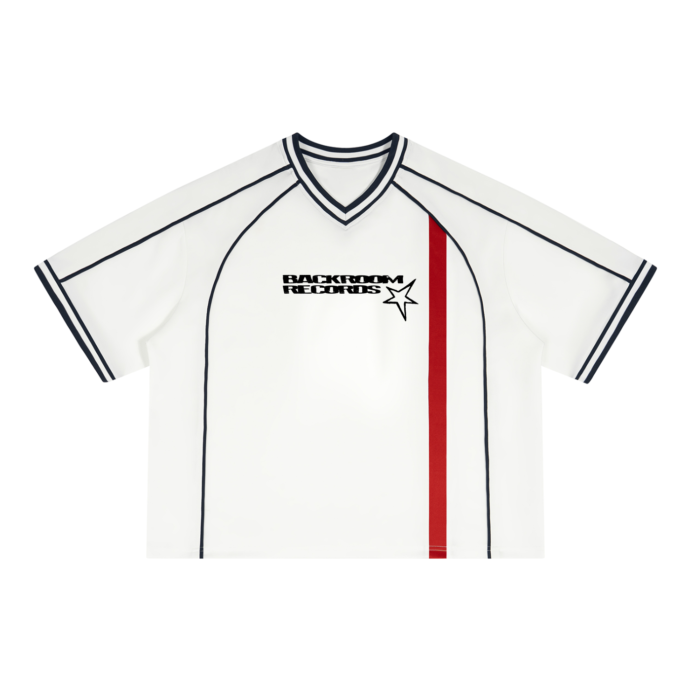 Unisex Boxy V-Neck Soccer Jersey