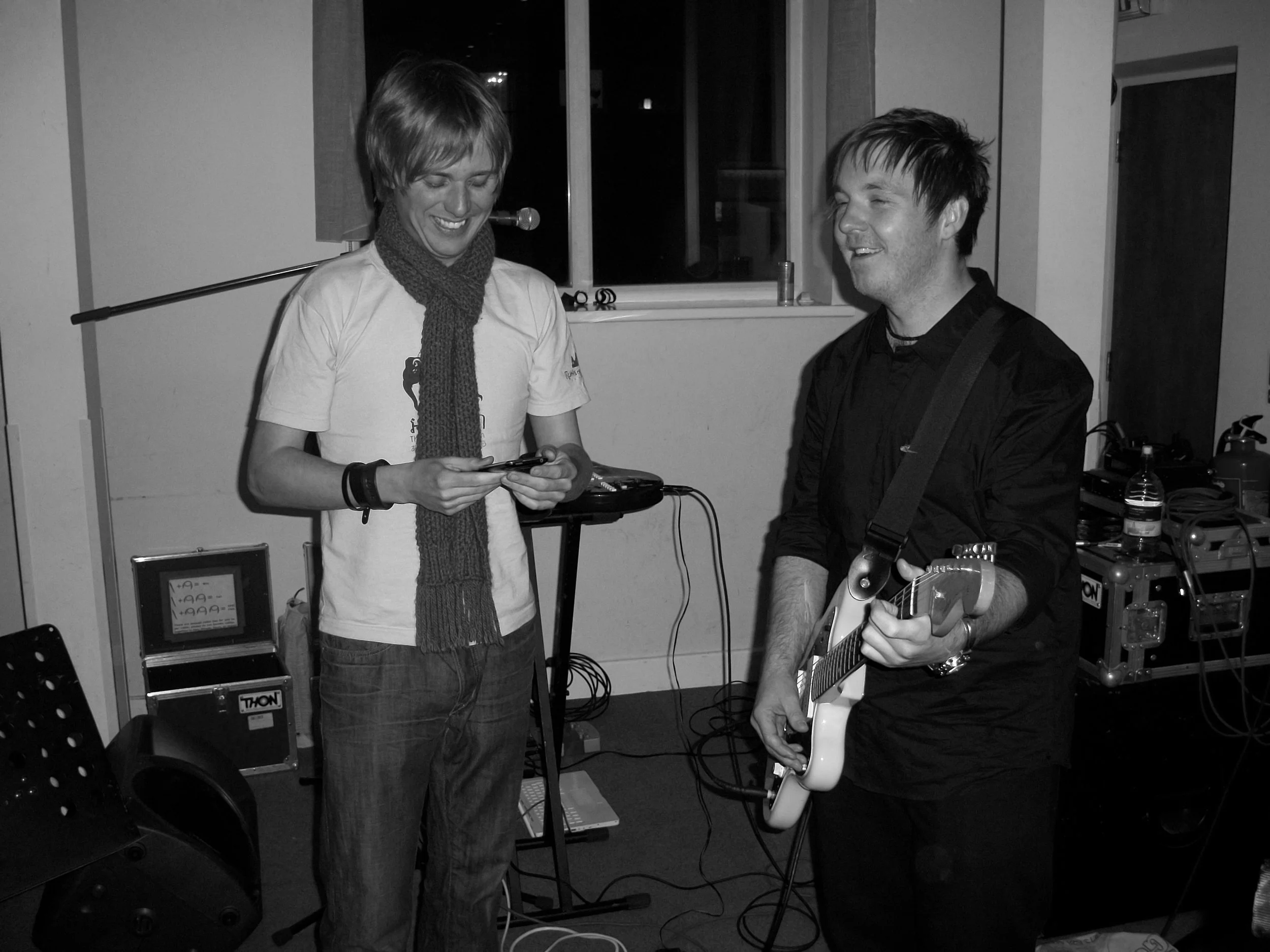 A rehearsal somewhere sometime...