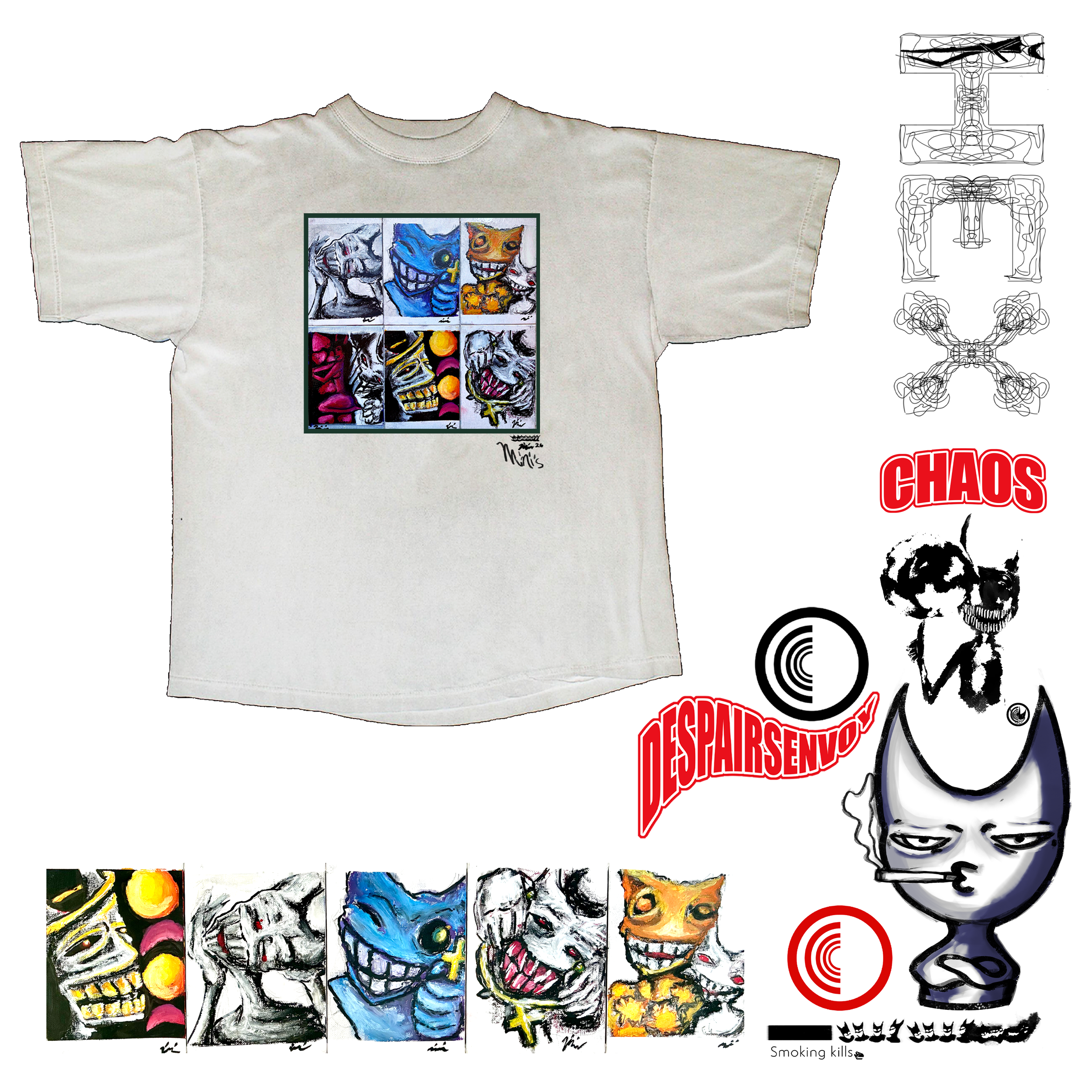 Gallery Tee: Mushu Minis (Edition of 50)