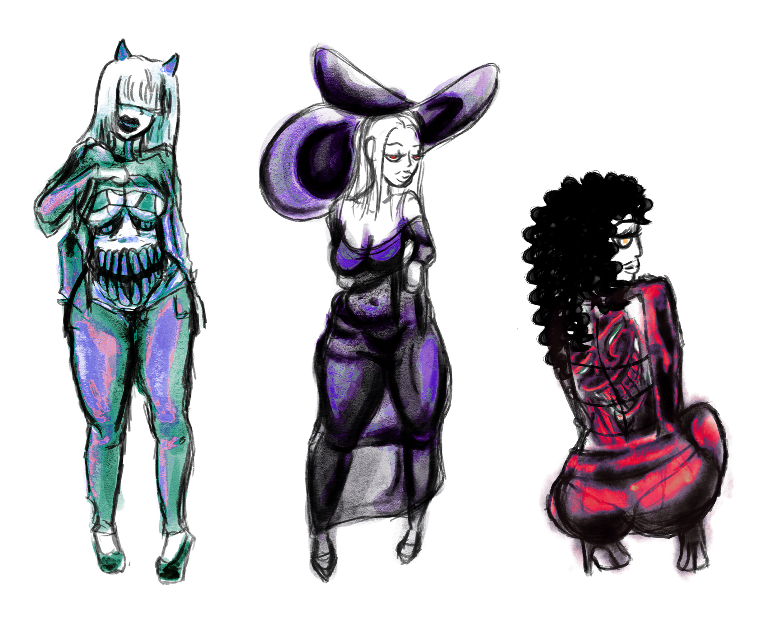 Witche's Studio Vinyl Sticker Pack (Transparent)