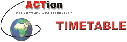 ACT - ACTION TIMETABLE - Saspac integration