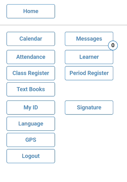 Selecting GPS on the Saspac App to clock-in with geolocation